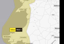 Weather warning for strong winds later this week