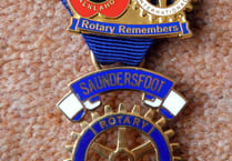 Saundersfoot Rotary Club: ‘We will remember them.’