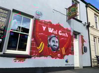 Painting Cymru red with football murals by the Mentrau Iaith