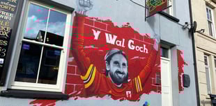 Painting Cymru red with football murals by the Mentrau Iaith