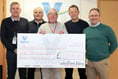 Golf Society Cheque Presentation