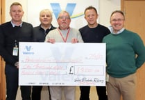 Golf Society Cheque Presentation