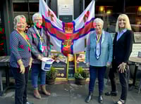 Stall does brisk business at Tenby RNLI coffee morning