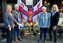 Stall does brisk business at Tenby RNLI coffee morning