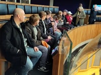The Tenby Project visits the Senedd