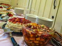 Soup and Pudding fundraising lunch at Lamphey