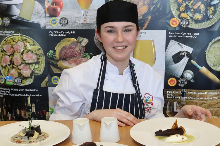 Welsh Culinary Association, Junior Chef Of Wales 2023.