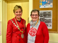 Mayor praises centenary exhibition of Tenby Guides and Brownies