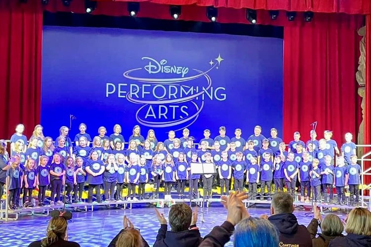 Coastlands CP pupils at Disney Performing Arts
