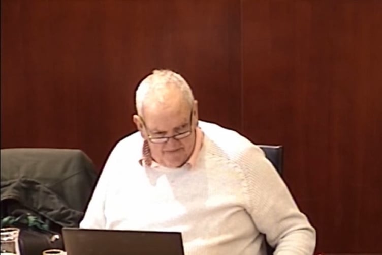 County Councillor Brian Hall