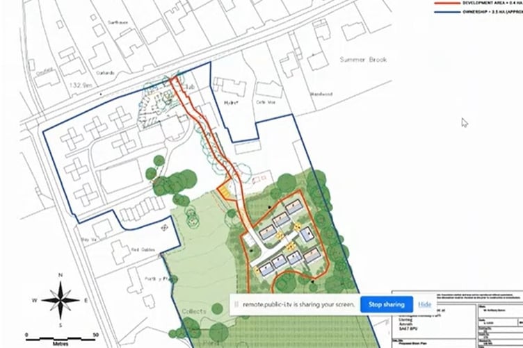 The plans for Llanteglos