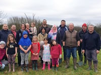 Community project aims to restore LLawhaden playing field to its former glory