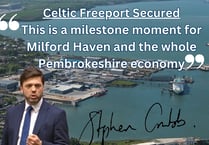 Stephen Crabb welcomes Celtic Freeport go ahead