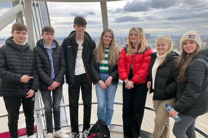 Greenhill pupils in London