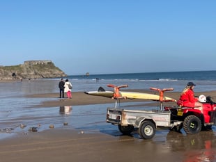 RNLI lifeguards return to Pembrokeshire beaches for Easter