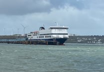 Irish ferry static as ‘yellow weather’ hits Pembroke Dock