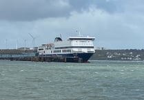 Irish ferry static as ‘yellow weather’ hits Pembroke Dock