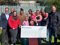 Leading housebuilder donates £6,000 to a local Family Centre