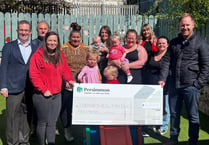 Leading housebuilder donates £6,000 to a local Family Centre