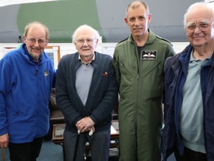 RAF test pilot returns to Pembroke to talk to aviation group