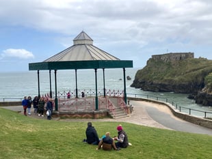Summer’s here and the time is right for… using Tenby Bandstand!
