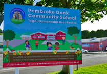 Community event at Pembroke Dock school