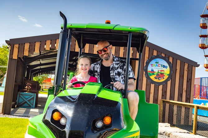 Folly Farm has opened a new attraction, Tractor Country, in time for the half-term break.