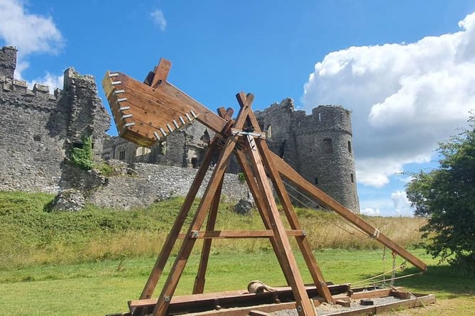 Enjoy a display of medieval military engineering at its finest with Fire! Launch of the Giant Trebuchet on Thursday 1 June.