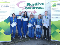 Take the leap and skydive for your NHS charity!