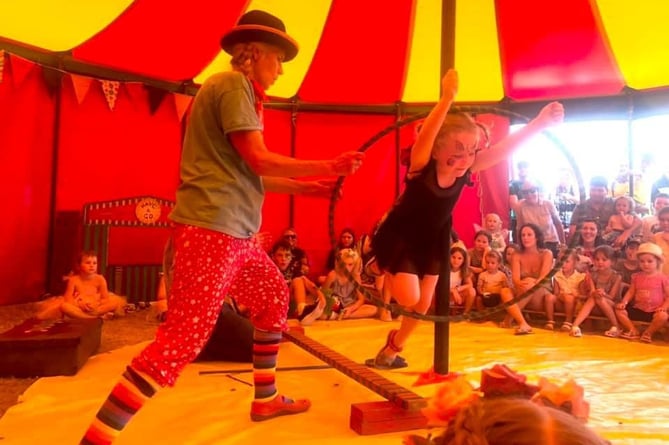 Welshstock - circus skills