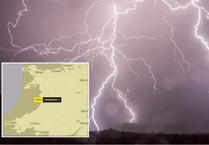 Fresh thunderstorm warning issued for weekend