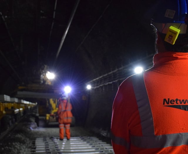 A behind-the-scenes look at recent Severn Tunnel track upgrades