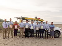 West Wales RNLI lifeguards awarded for lifesaving rescues