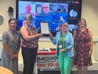 Hywel Dda health board accredited with Veteran Aware status