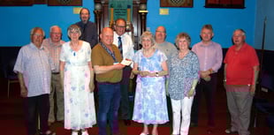 Narberth Masonic Lodge benefits good causes in Wales