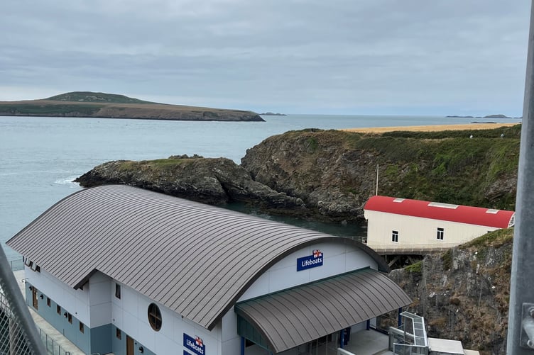 St Davids lifeboat station at St Justinians Credit: RNLI/St Davids