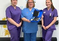 New kit for Glangwili Special Care Baby Unit, thanks to donations