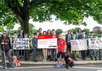 Four legged friends at Greenhill School, Tenby
