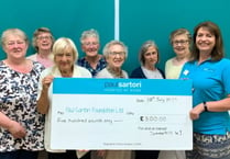 Summerhill WI boost for local hospice at home charity Paul Sartori