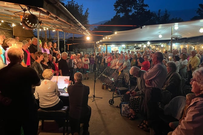 Bluestone Brewing Company Pembrokeshire Charity Choir Sing-off raises over £3,000 for Wales Air Ambulance