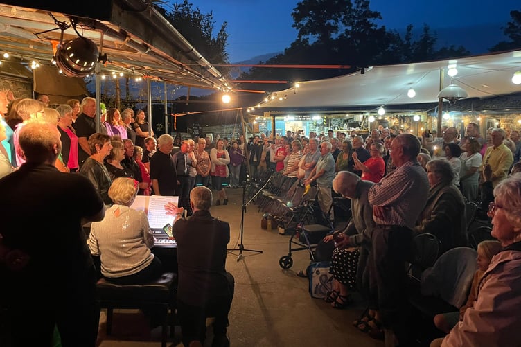 Bluestone Brewing Company Pembrokeshire Charity Choir Sing-off raises over £3,000 for Wales Air Ambulance