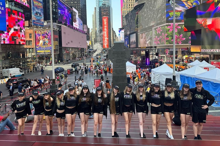 Vibe School of Dance dancers in New York