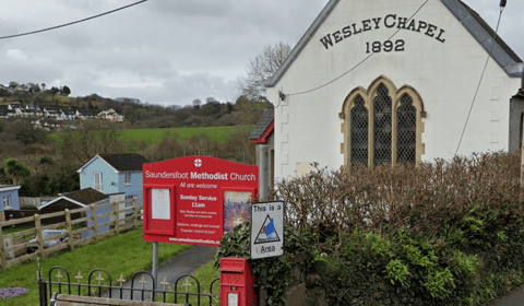 Saundersfoot Methodist Church: Service on Sunday, March 29