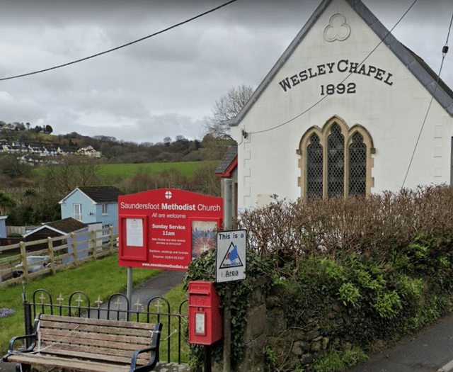 Saundersfoot Church's April services details