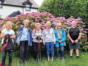 July was a mixed bag for Steps2Health walkers