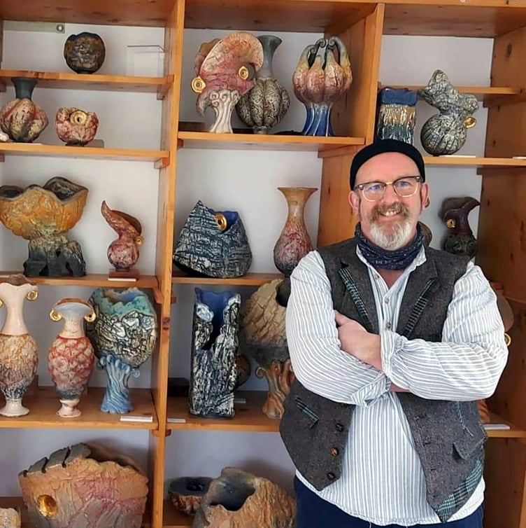 Ceramics artist Billy Adams