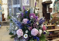 St Issell’s Church Flower Festival 2023 the best ever