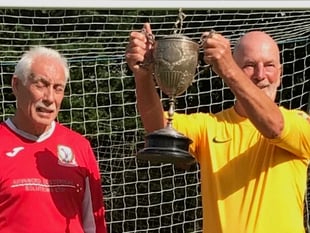 Local football veterans beat Wales