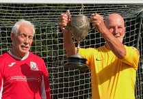 Local football veterans beat Wales