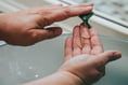 Men are less likely than women to wash their hands